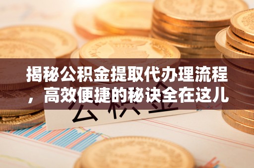漳浦揭秘公积金提取代办理流程，高效便捷的秘诀全在这儿
