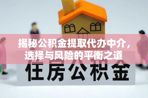漳浦揭秘公积金提取代办中介，选择与风险的平衡之道