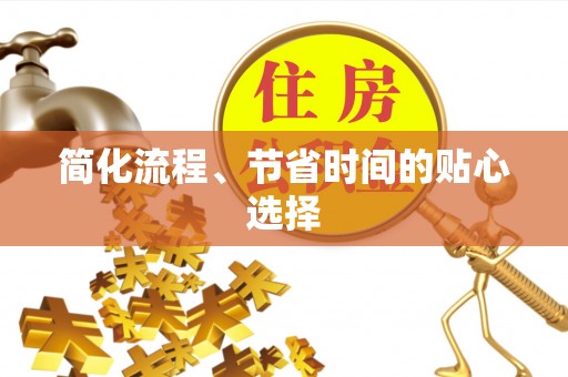 漳浦简化流程、节省时间的贴心选择